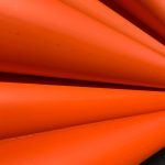 Orange gas pipe