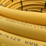 Gas pipe yellow