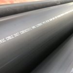 Black polyethylene pipe ducting